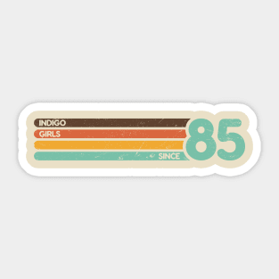 Vintage - Indigo Girls Sticker